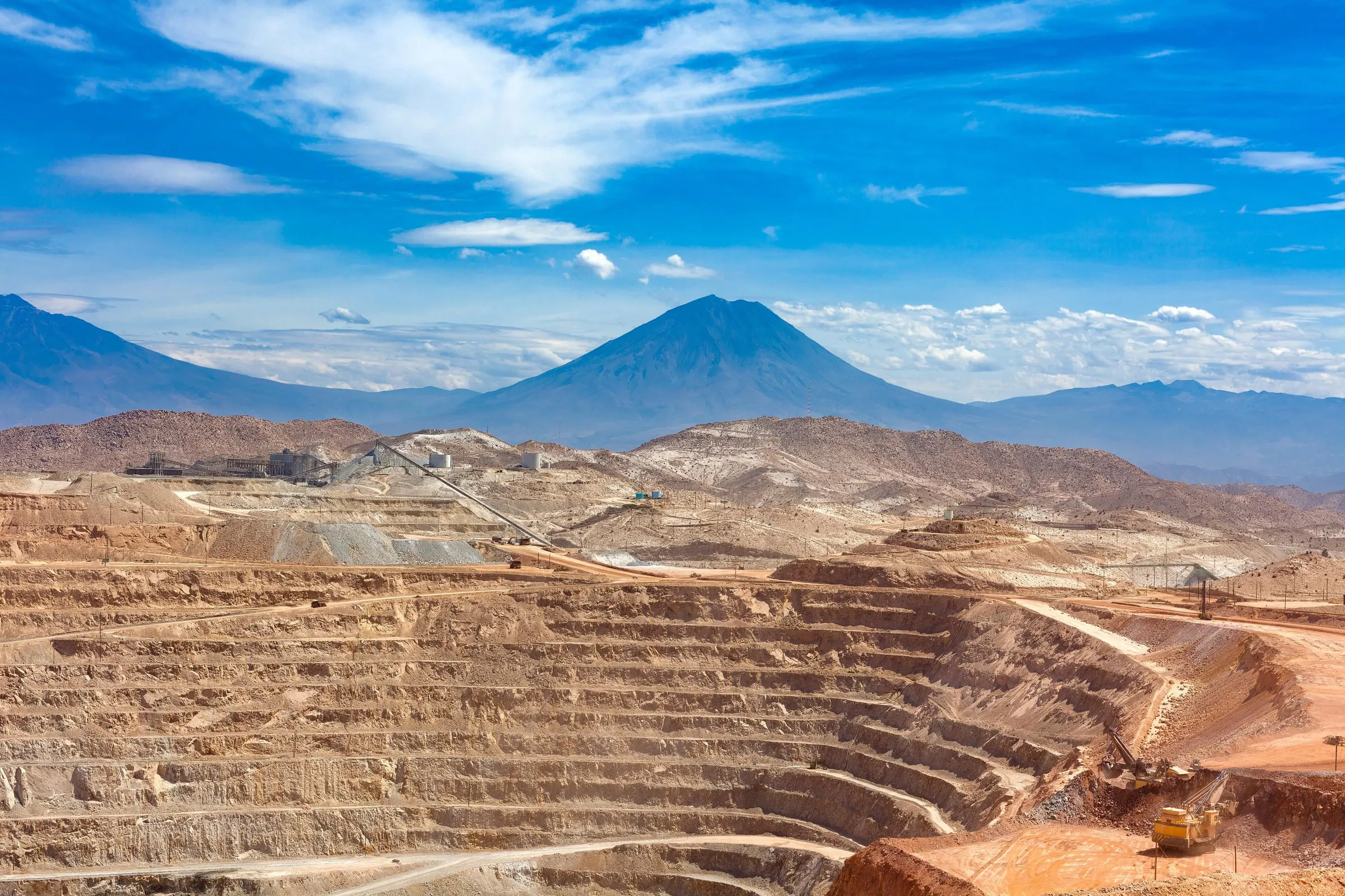 Open-pit mine in northern Chile
